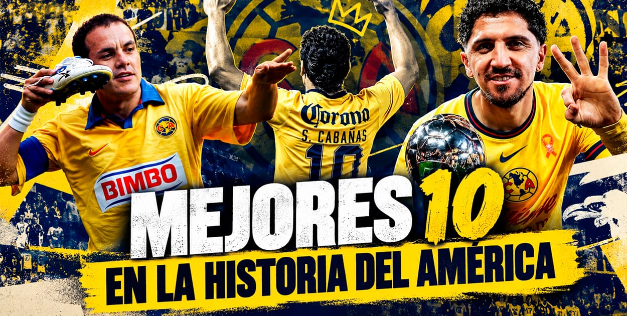 Top 5 mejores números 10 del Club América