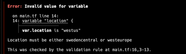 Apply validation in your IaC templates with Terraform and Azure Bicep