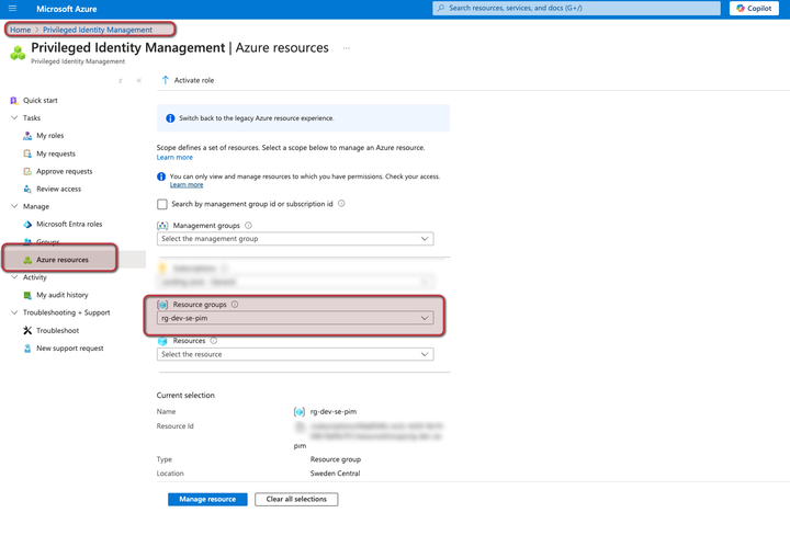 Manage Entra Privileged Identity Management with Terraform