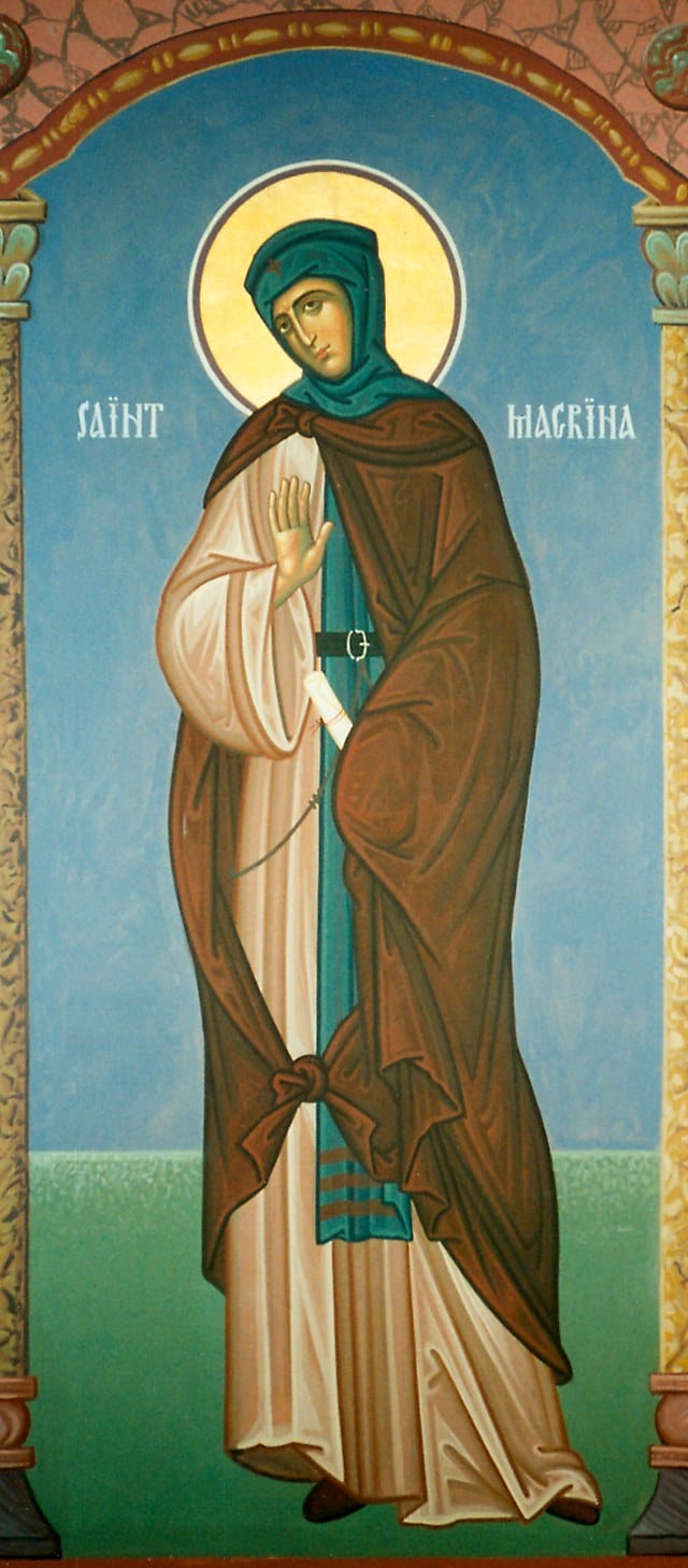 Icon of Venerable Macrina the Younger