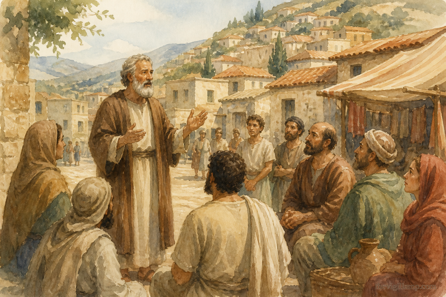 Autonomus preaching the word in Lykaonia, Isauria, Claudiopolis, and Limna. No extra speech invented