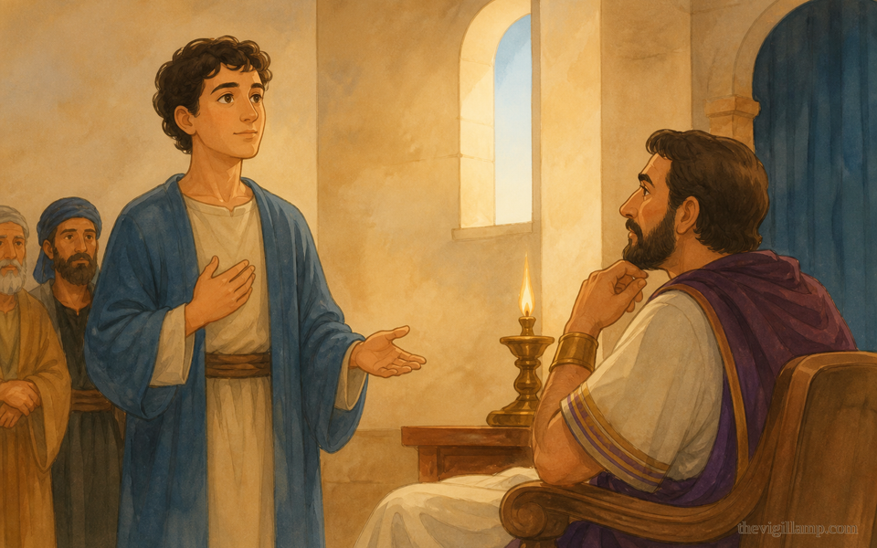 Chariton of Iconium, encouraged by Thekla of his city; he confesses Christ under Aurelian and survives. No extra speech invented