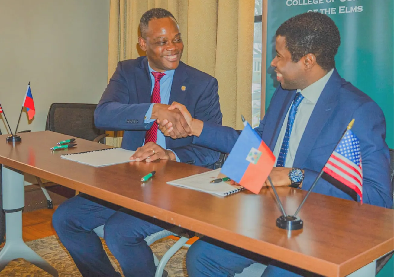 L'UEH et Elms College (USA) signent un partenariat pour la formation continue des enseignants haïtiens avec focus sur l'École Normale Supérieure