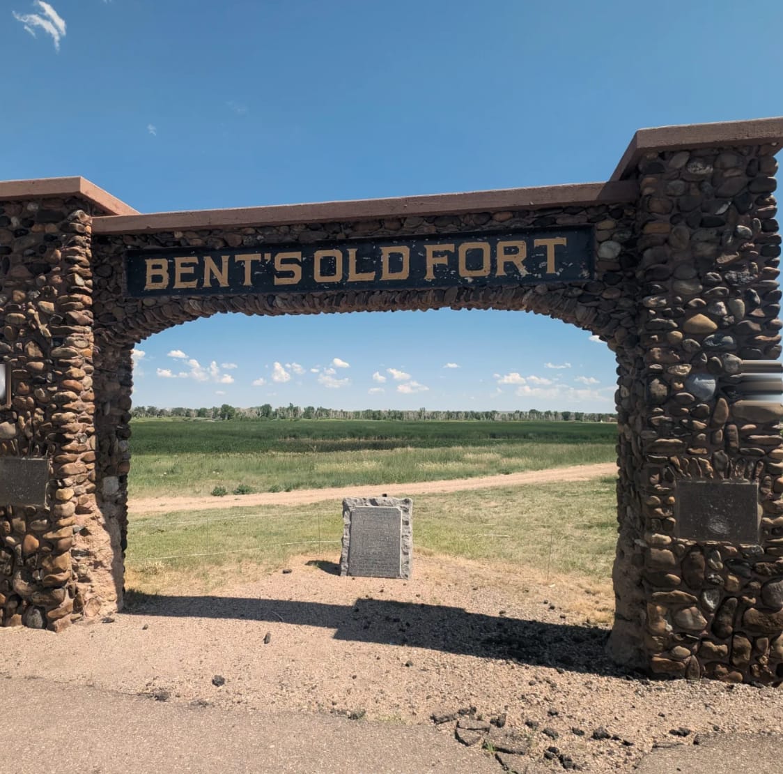 Bent's Old Fort National Historic Site on the Santa Fe Trail near La Junta, Colorado