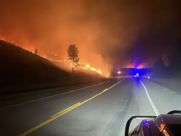 Bernie & the South Fork Fire — Great American Rail-Trail Update