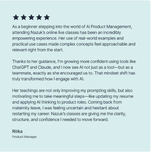 ⌚Saved 10+ hours on product discovery using AI