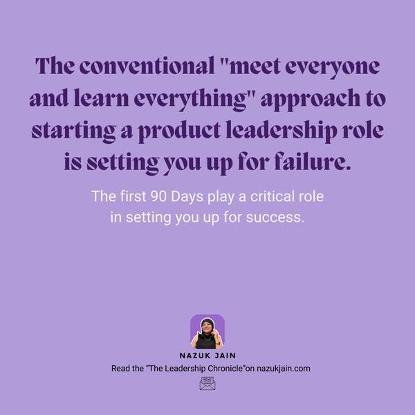 🚀 The REAL First 90 Days in Product Role
