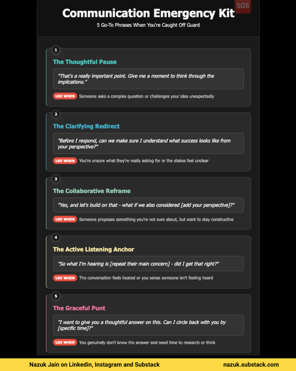 💬 7 Communication Power Moves