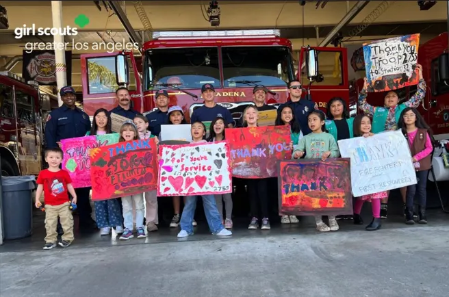 The Girl Scouts of the Eaton Fire Are Back in Action— and Ready to Sell You Cookies