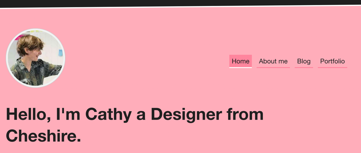 Cathy is blogging...