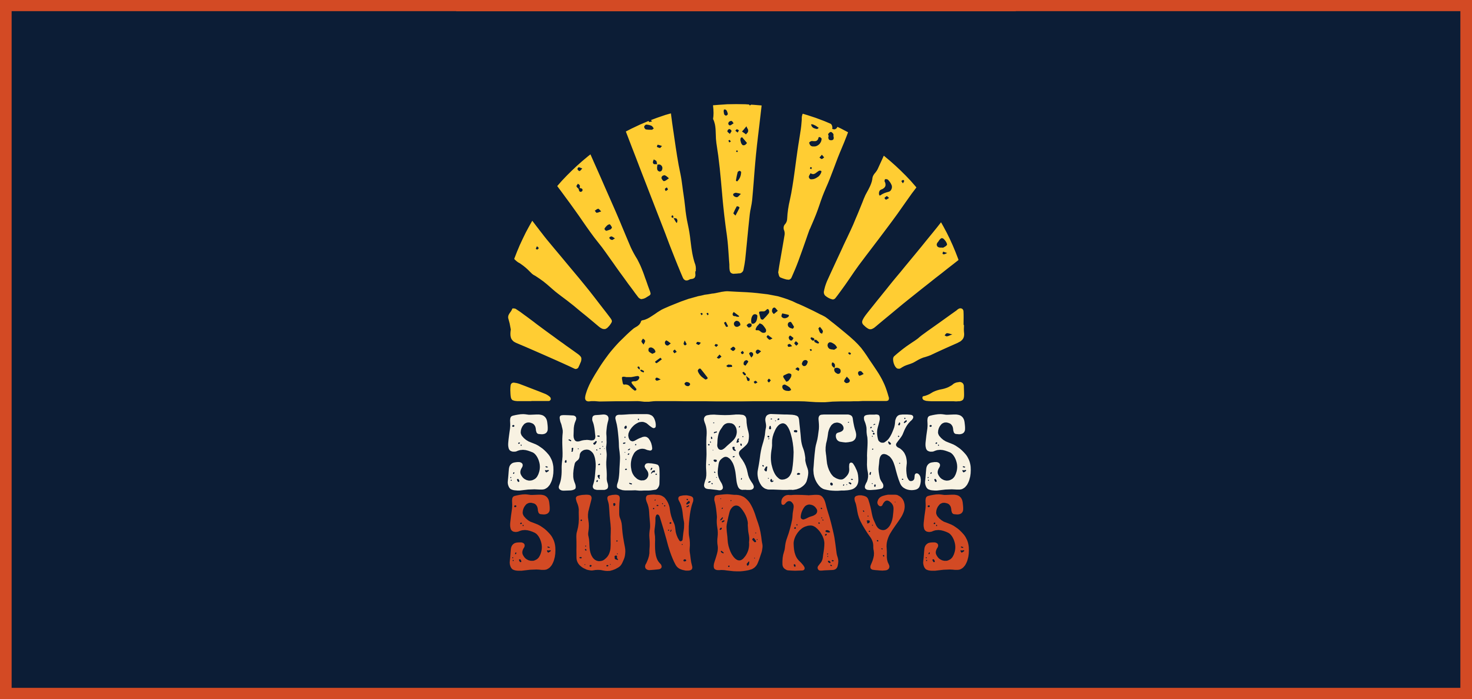 Logo for She Rocks Sundays