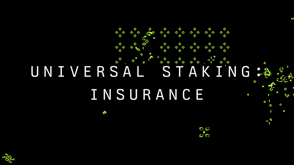 Universal Staking: Building Insurance with Symbiotic Primitives