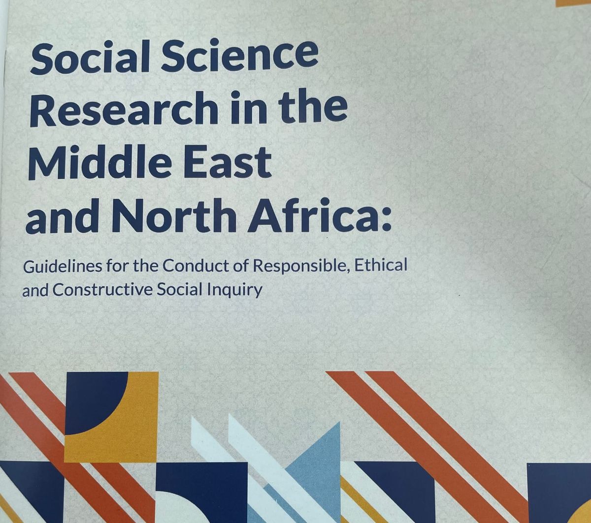 Ethics in Middle East Studies