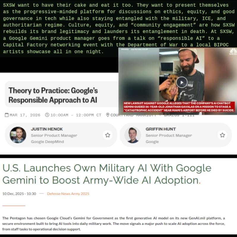 SXSW Used AI-Powered Trademark Tool To Censor Dissent on Instagram