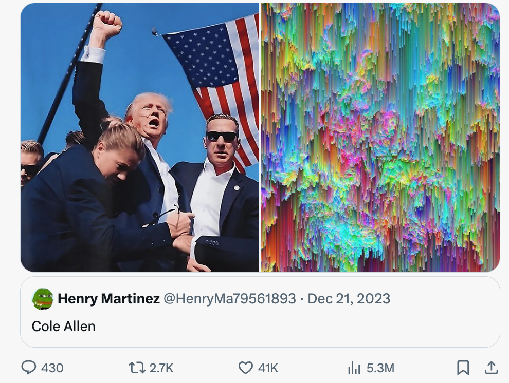 Did a Time Traveling Superintelligent AI Try to Warn About White House Correspondents Dinner Shooting? An Investigation