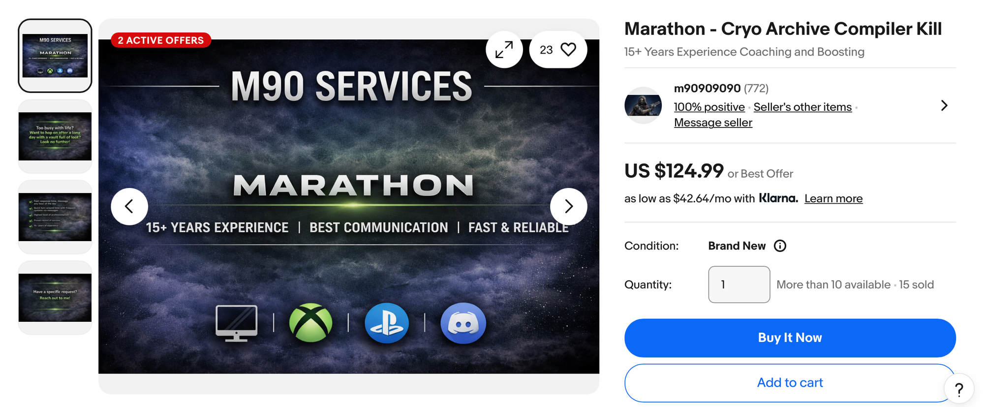 People Are Selling Kills of Marathon’s Hardest Boss on eBay
