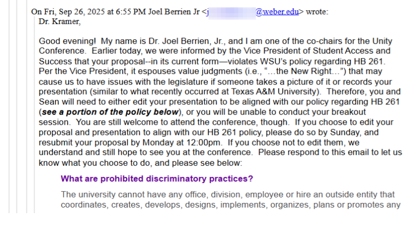 How a University’s Censorship Conference Got Censored