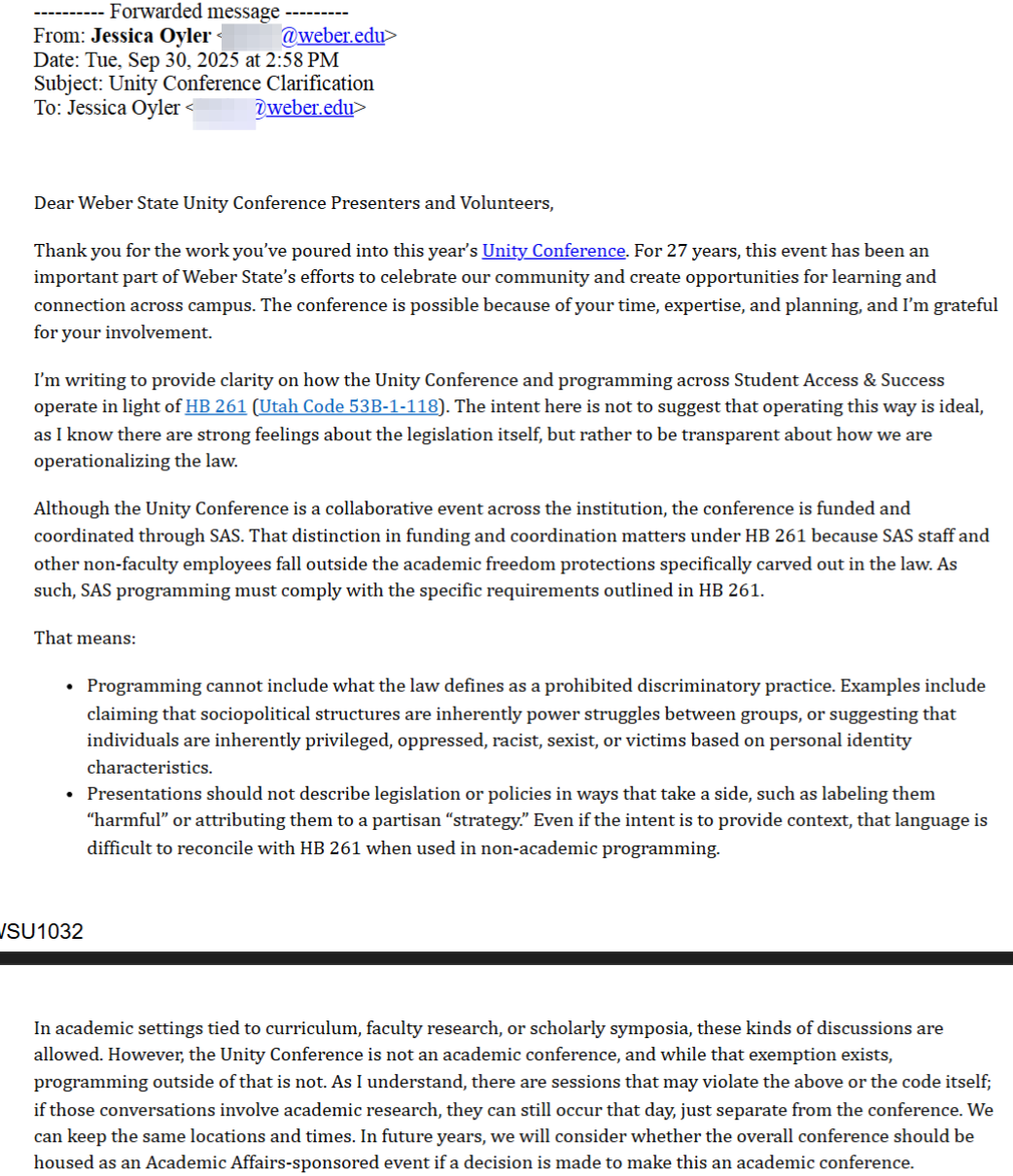 How a University’s Censorship Conference Got Censored
