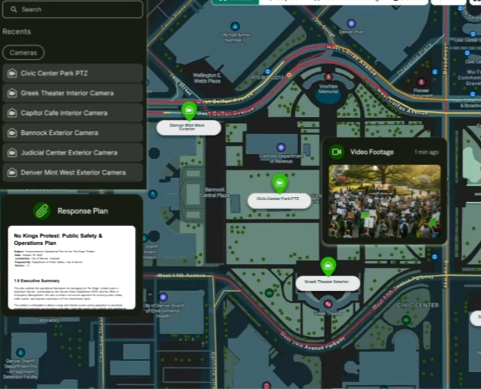 Flock Taught Cops How to Surveil No Kings Protesters