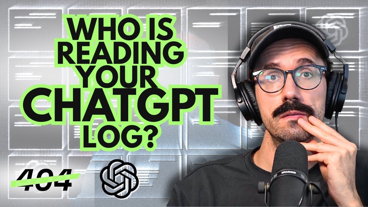 Podcast: Humans Are Reading Your ChatGPT Conversations