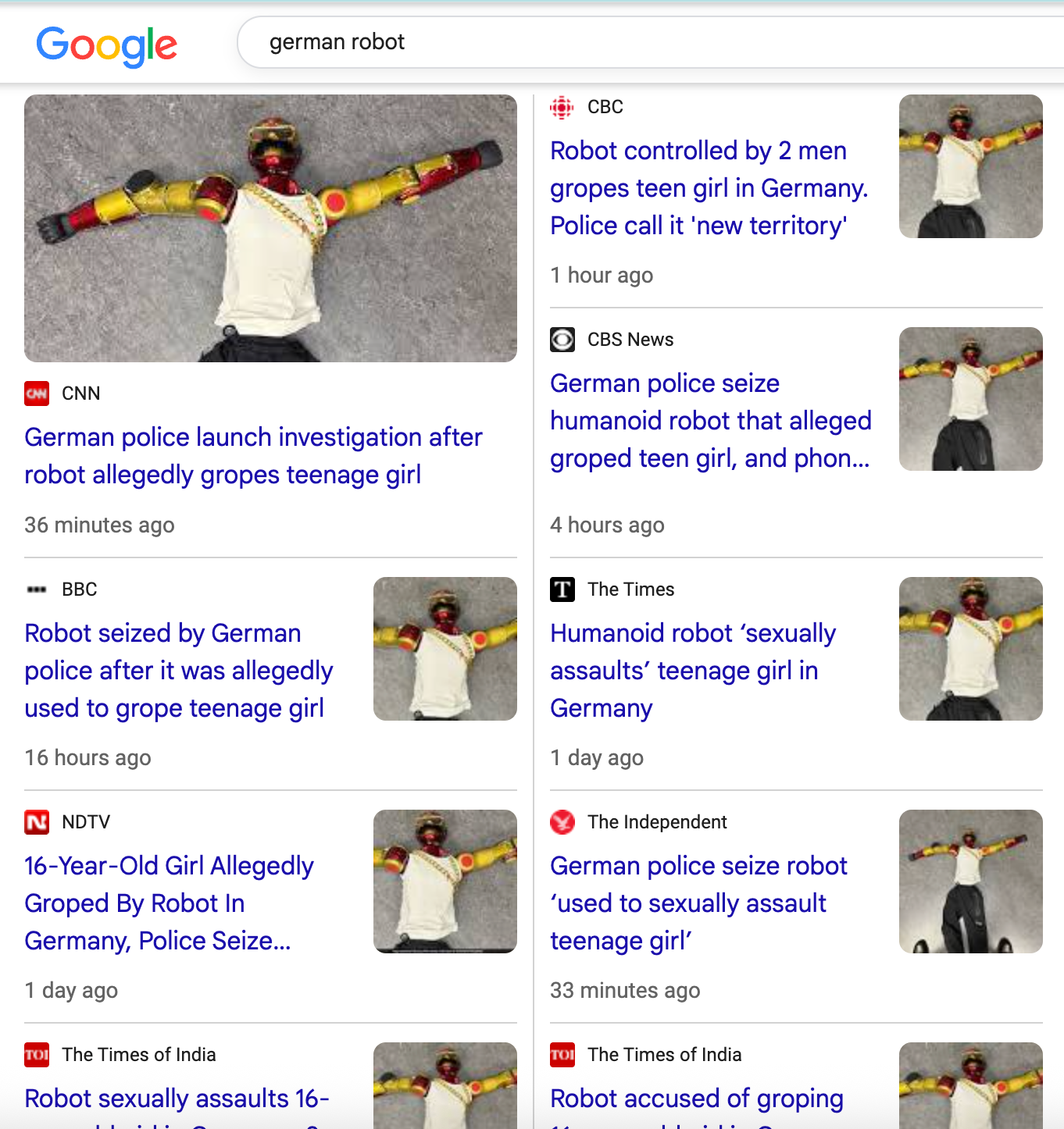 There’s Nothing Mysterious or Unusual About the Viral German Sexual Harassment Robot