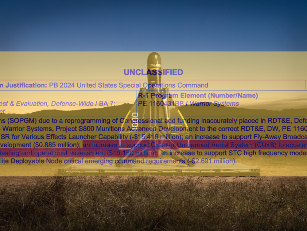 The Mystery Customer for Palmer Luckey’s Aircraft-Killing Drone Is U.S. Special Forces
