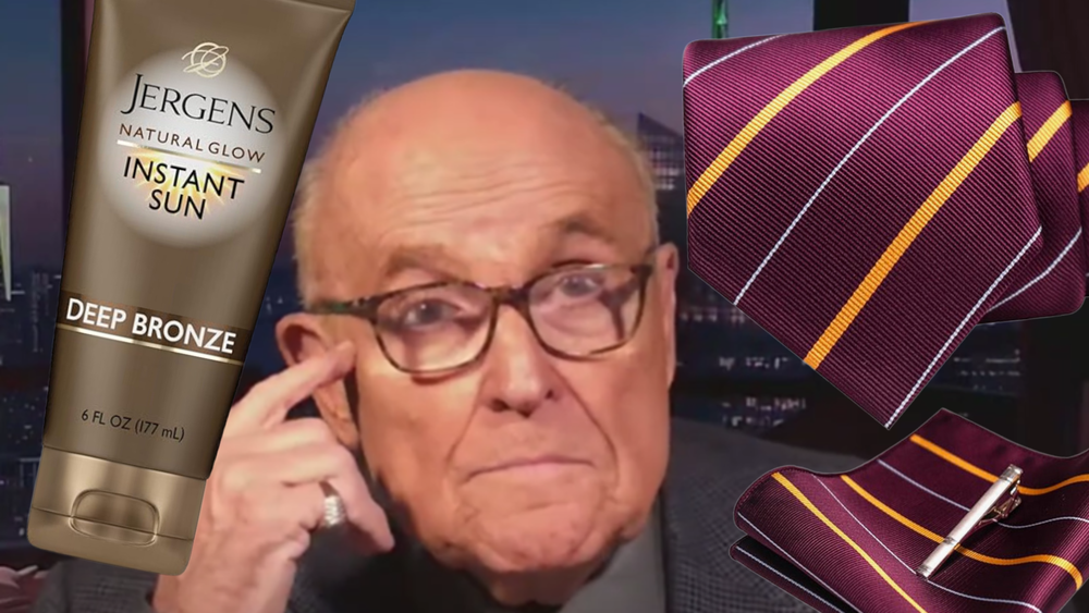 Self Tanner and Cheap Ties: Bankruptcy Filings Reveal Rudy Giuliani's Amazon Purchases