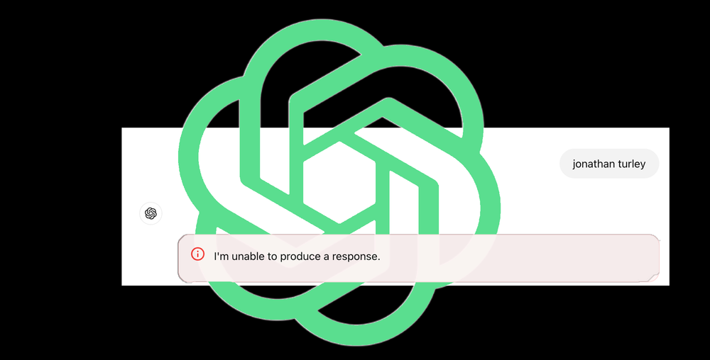 Not Just 'David Mayer': ChatGPT Breaks When Asked About Two Law Professors