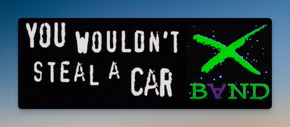 The Infamous ‘You Wouldn’t Steal a Car’ Anti-Piracy Font Was Pirated. But By Who?