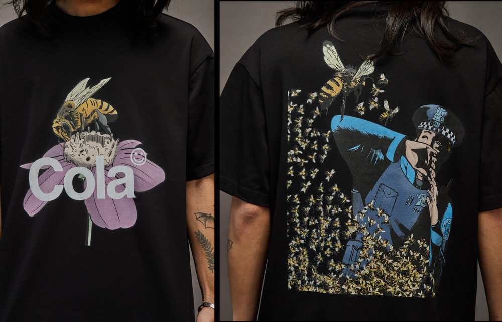 CBP Seizes Shipment of T-Shirts Featuring Swarm of Bees Attacking a Cop