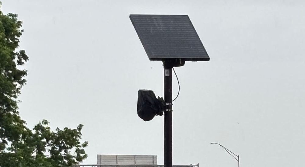 Cities Are Covering Flock Cameras With Trash Bags