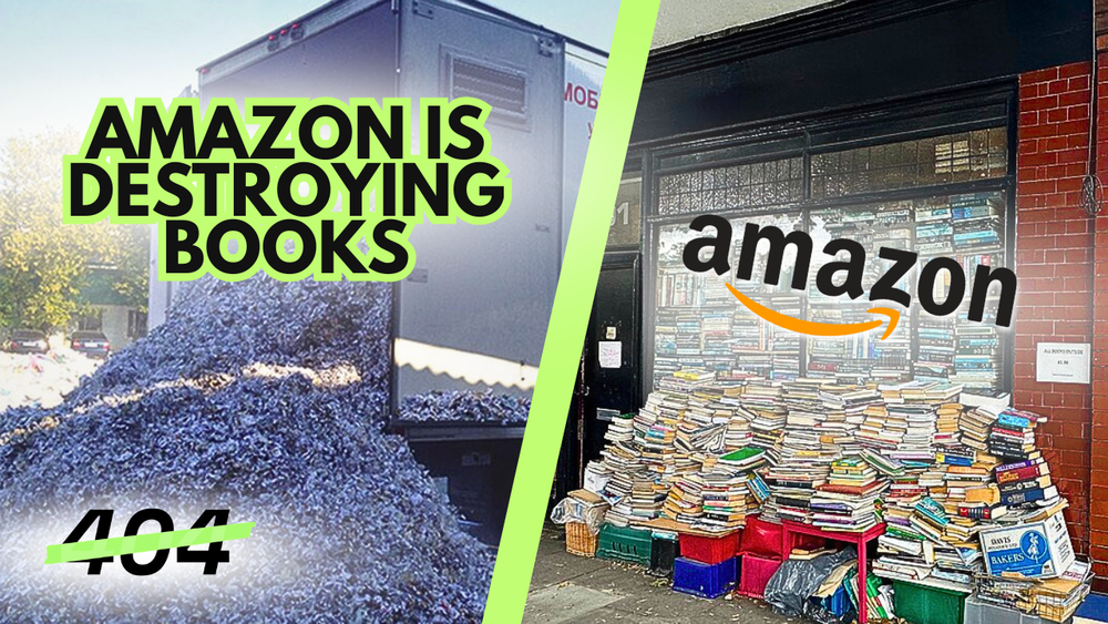Podcast: Amazon is Destroying Rare Books to Train AI
