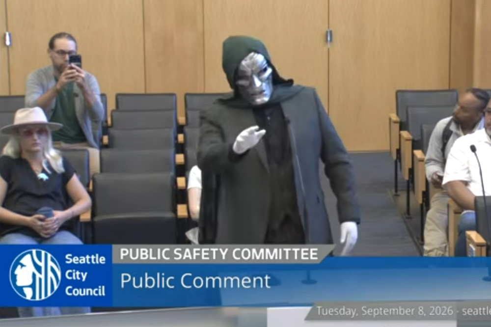 Doctor Doom Thanked Seattle for All the Surveillance Cameras