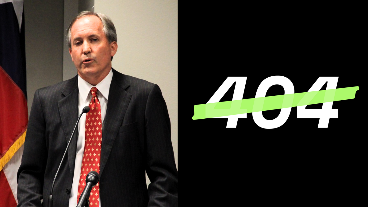 404 Media Objects to Texas Attorney General Ken Paxton's Subpoena to Access Our Reporting