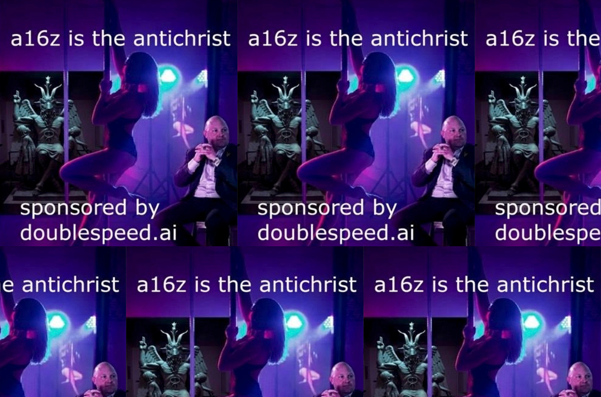 404media.co - Joseph Cox - Hacker Compromises a16z-Backed Phone Farm, Tries to Post Memes Calling a16z the 'Antichrist'