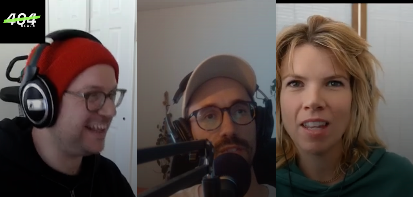 Left to right: Emanuel Maiberg, Joseph Cox, Sam Cole.