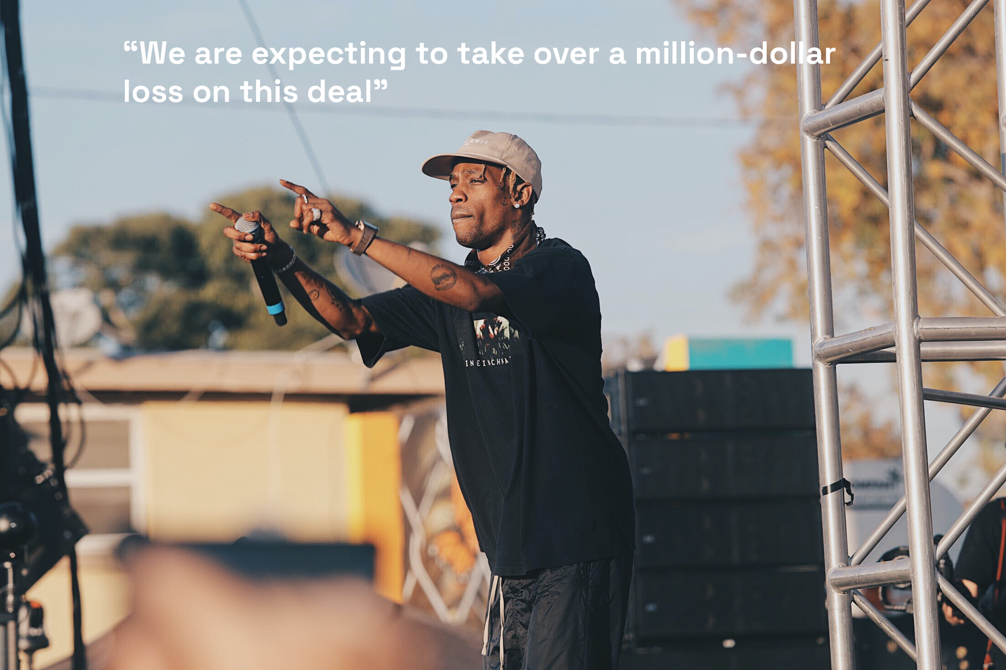 Low Demand for Travis Scott Creates Liquidity Crisis in Ticket Reselling Economy
