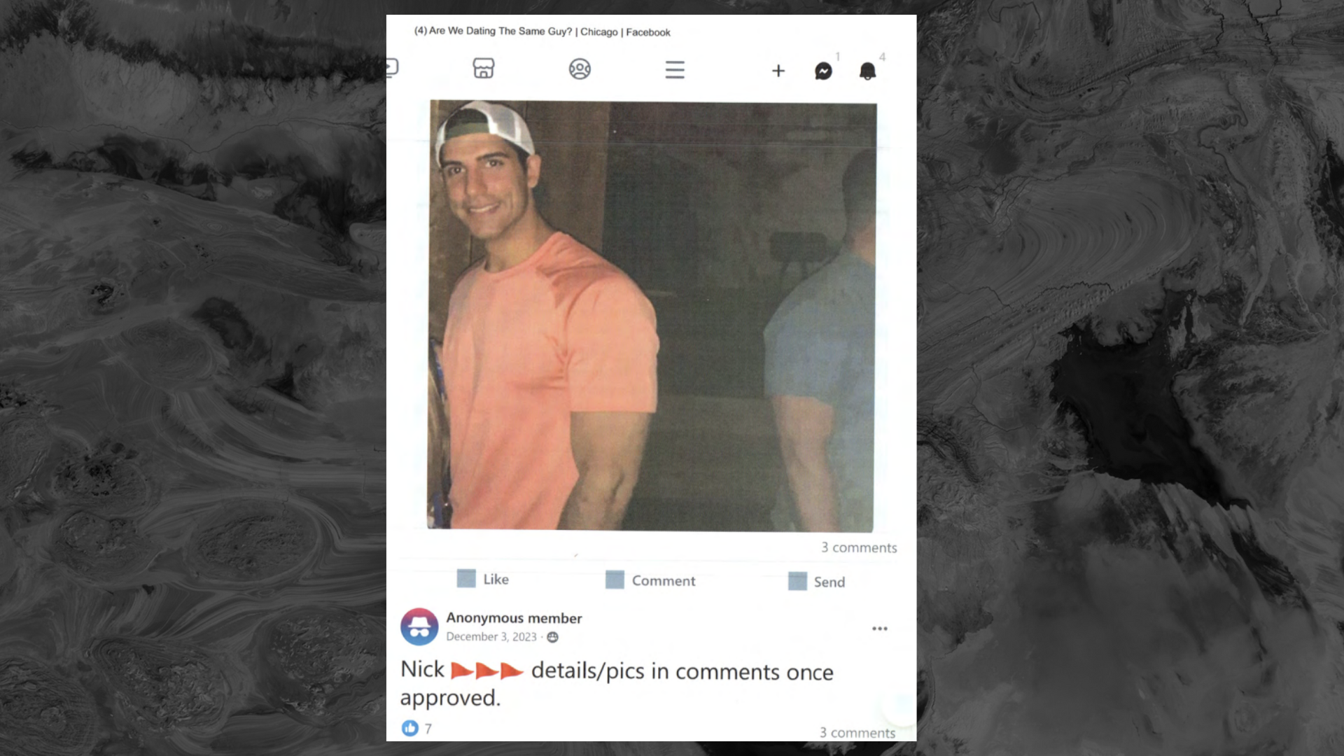 Screenshot from D'Ambrosio's complaint. 