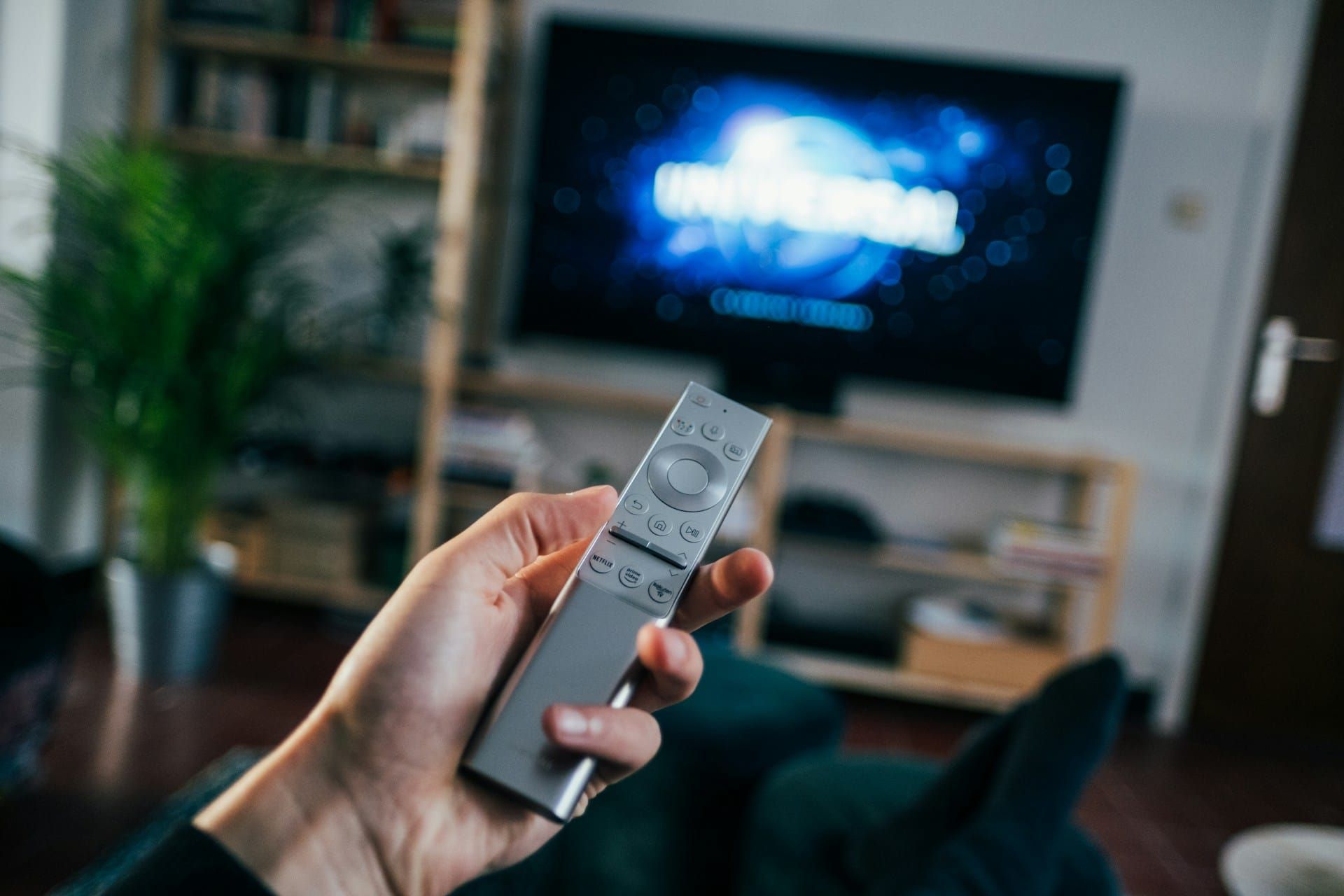 A TV remote.