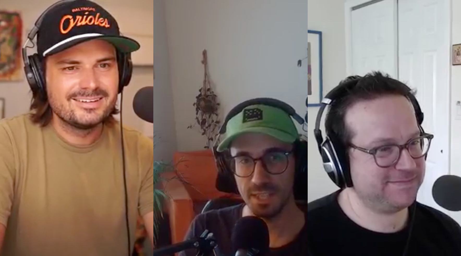 Image, left to right: Jason Koebler, Joseph Cox, Emanuel Maiberg.