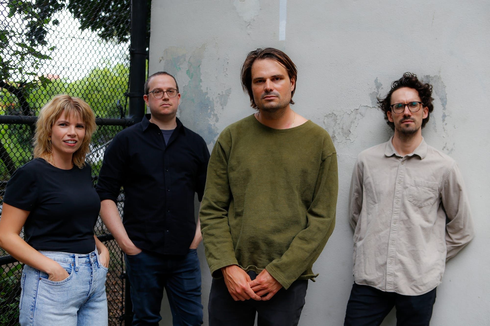 Left to right: Sam Cole, Emanuel Maiberg, Jason Koebler, Joseph Cox.