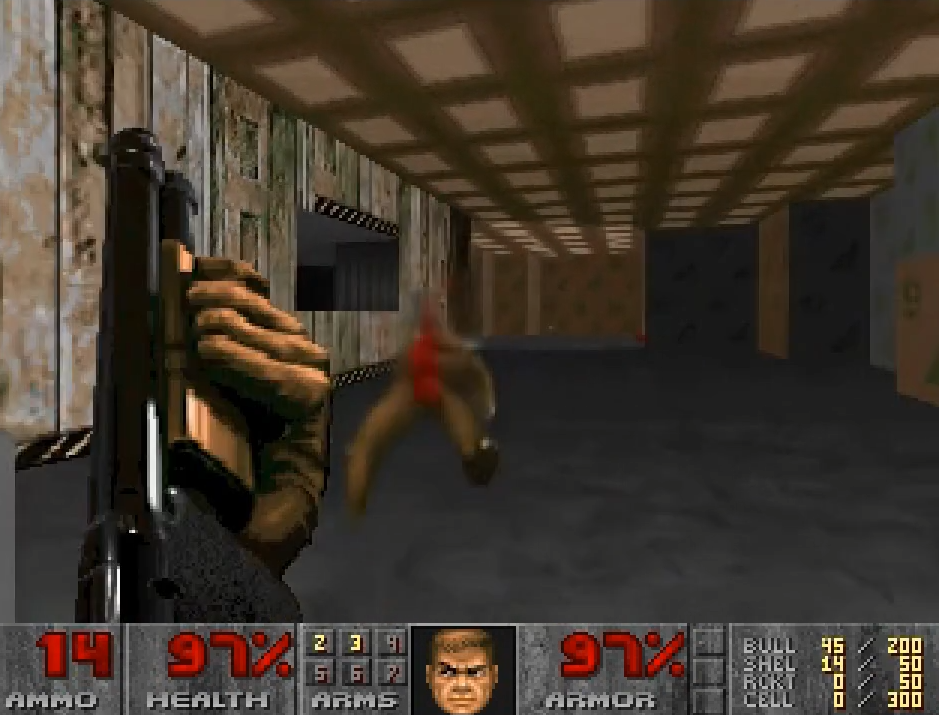 This Is Doom Running on a Diffusion Model