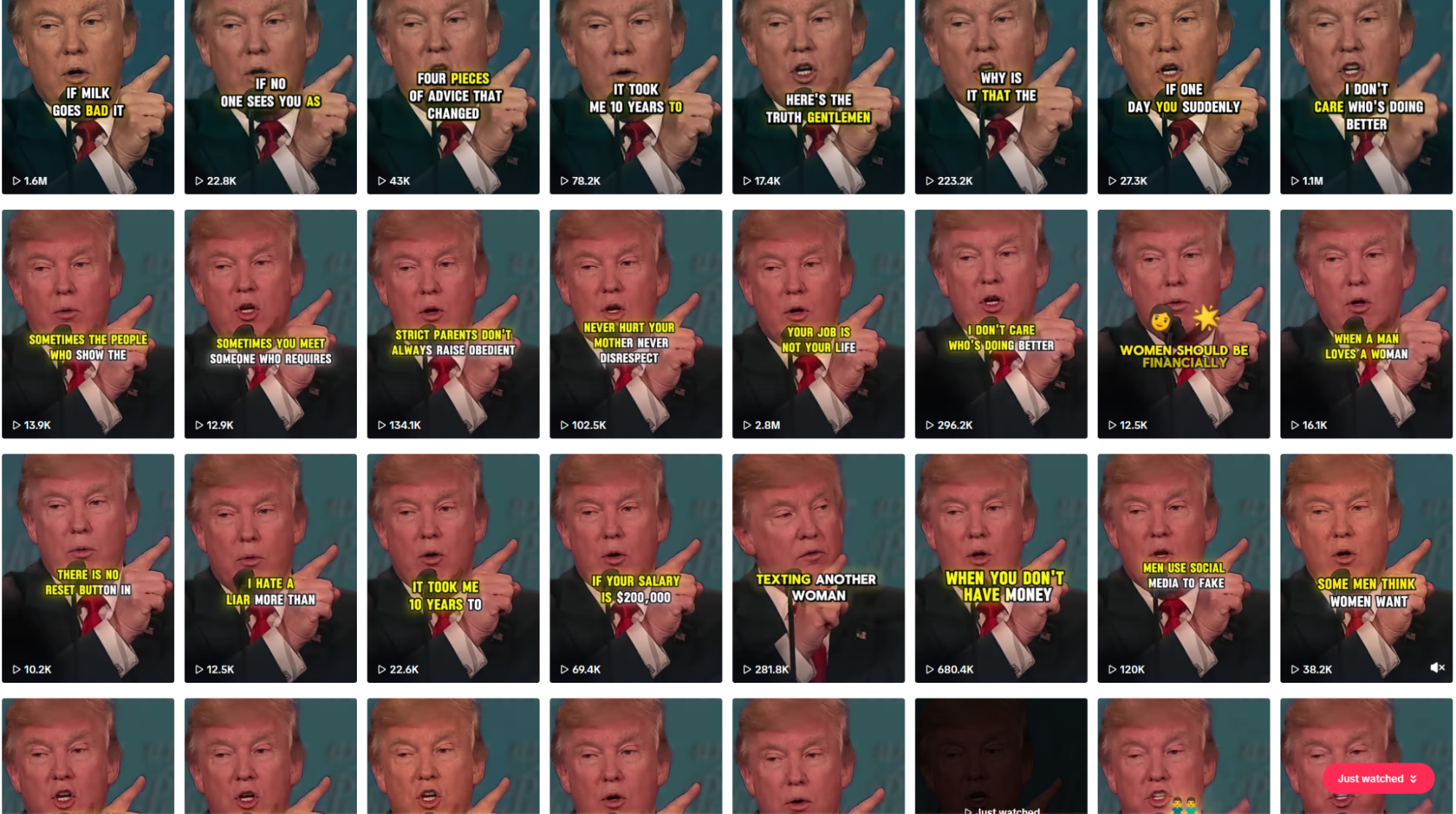 AI Slop of Musk and Trump on TikTok Racks Up 700 Million Views