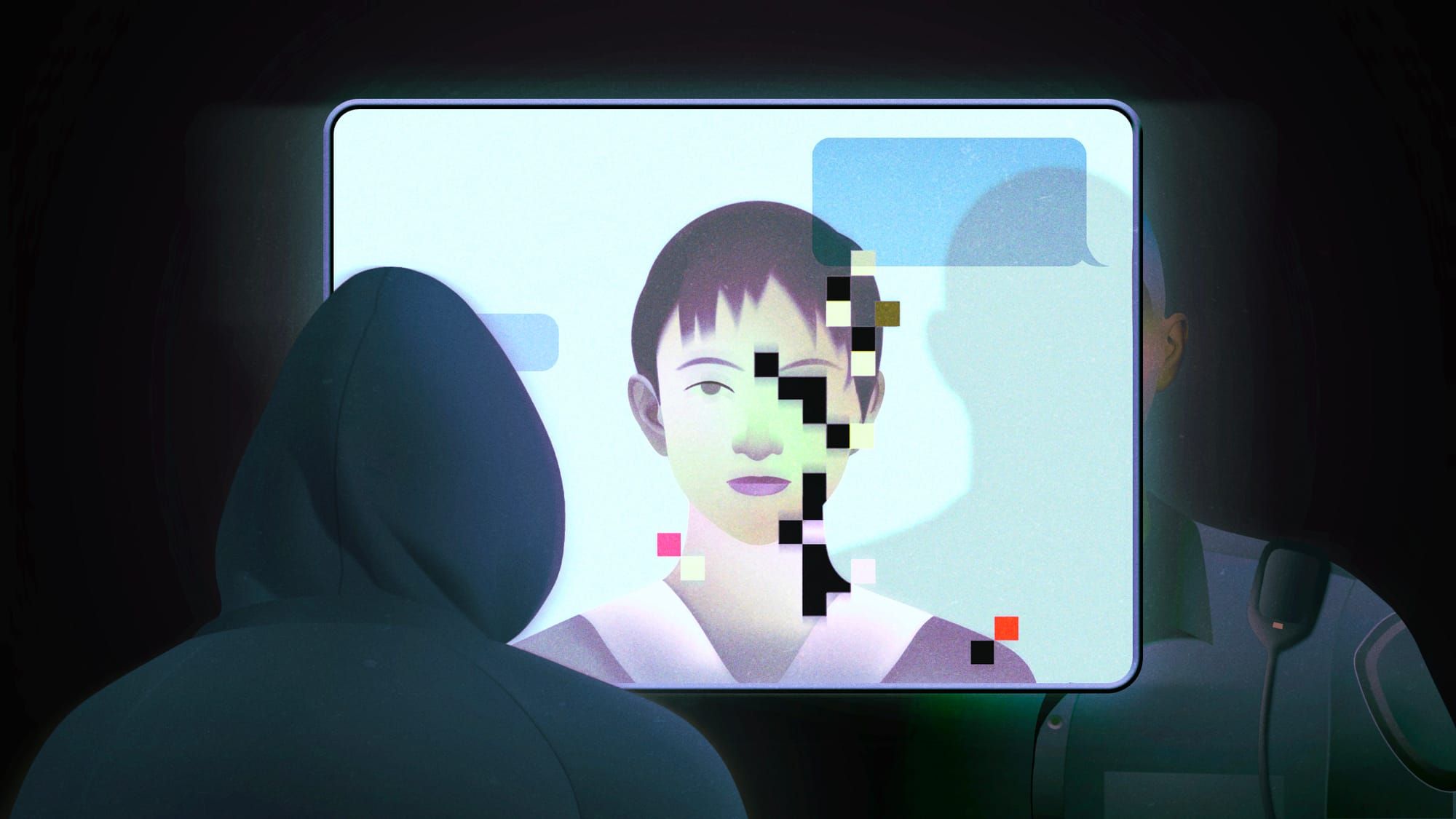 This ‘College Protester’ Isn’t Real. It’s an AI-Powered Undercover Bot for Cops