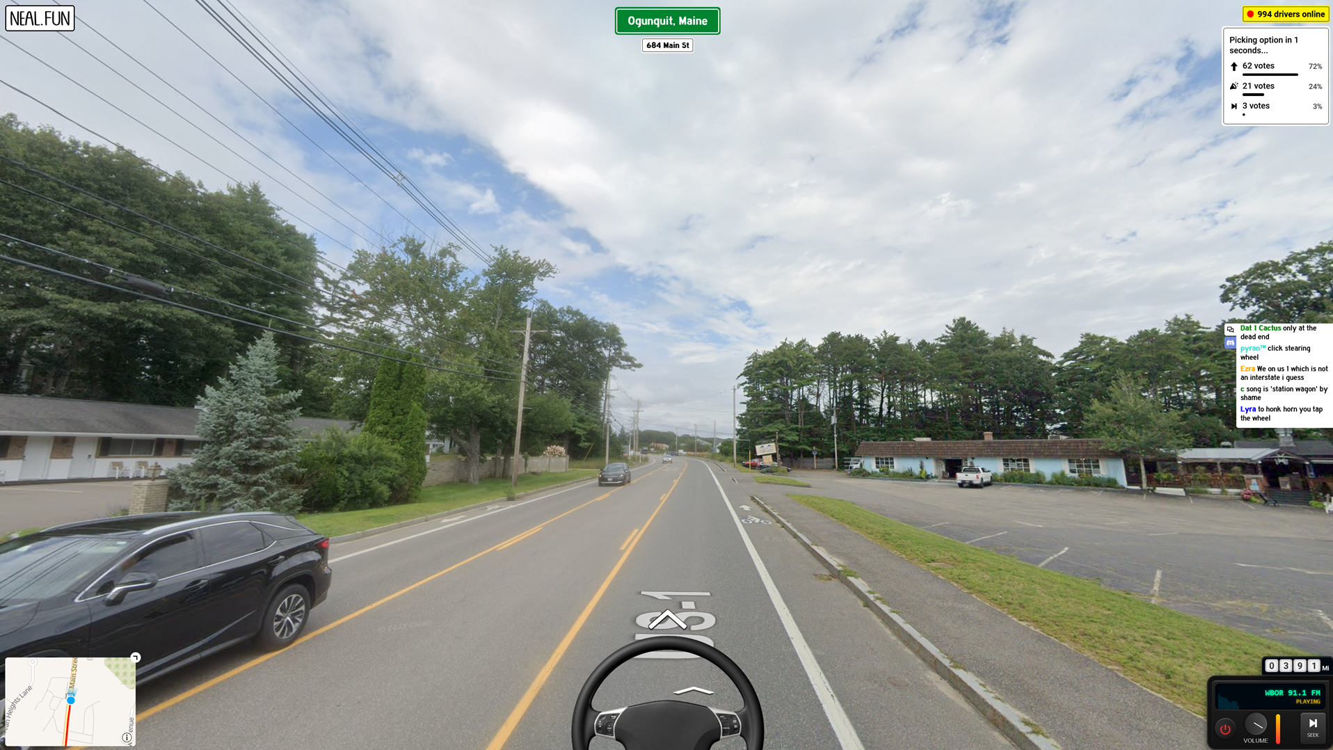 900 People Are Collectively Driving an 'Internet Roadtrip' on Google Street View