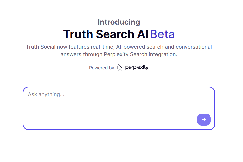 Trump Is Launching an AI Search Engine Powered by Perplexity