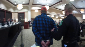 Bodycam Shows Moment Cops Arrested a Man for Speaking Too Long at Data Center Meeting