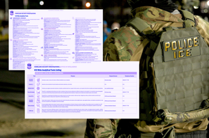 Leaked Document Shows the Surveillance Tech at ICE’s Fingertips