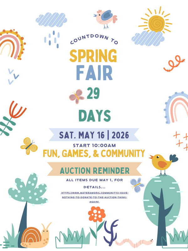 Countdown to Spring Fair!