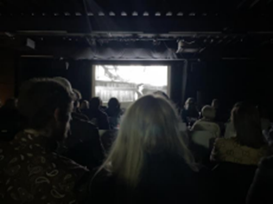 The Devour audience enjoying the selection.